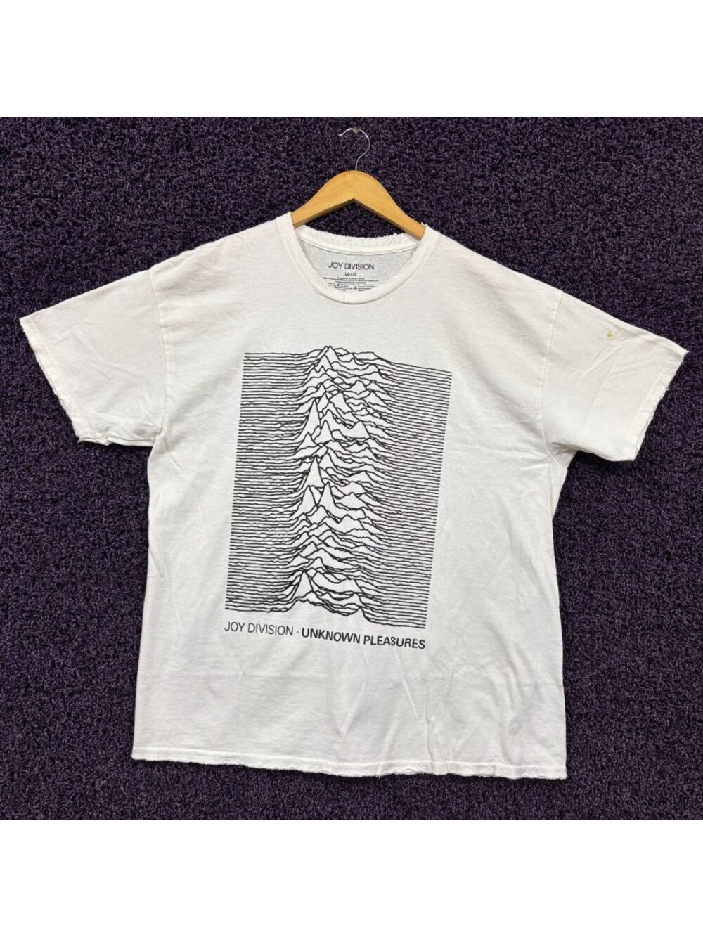 Joy Division Unknown Pleasures T-Shirt Size L/XL